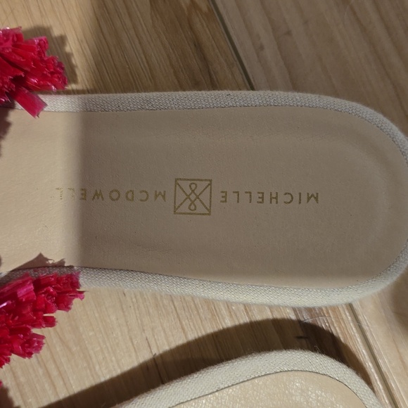 Michelle McDowell Slip on Hot Pink Shoes size 7 - Picture 3 of 9